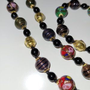 SPECIAL $10 - NWOT Hand-Blown Glass Beaded Necklace
